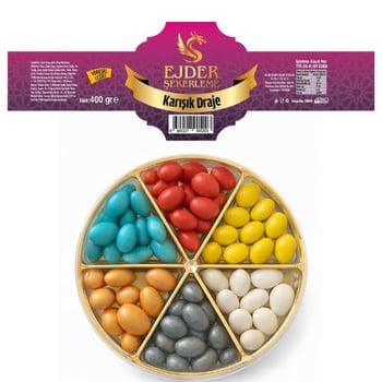 Ejder Şekerleme Karışık Draje 400 gr