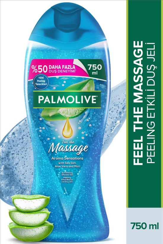Palmolive Aroma Sensations Feel The Massage Peeling Etkili Banyo ve Duş Jeli 750 Ml