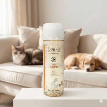 Bioxi® Vegan Kedi ve Köpek Şampuanı - Doğal Bakım ve Parlak Tüyler İçin