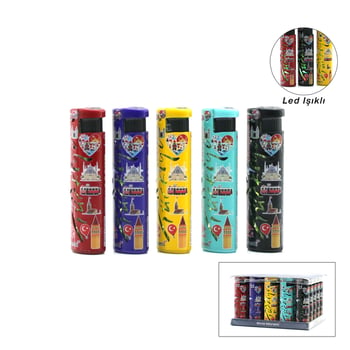 Silvio Monetti Sm-184p ( D ) ( Türkiye ) ( Işıklı ) ( Rüzgar ) Pürmüz Çakmak