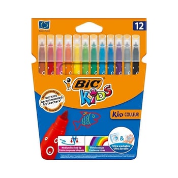 Bic 12 Renk Keçeli Kalem