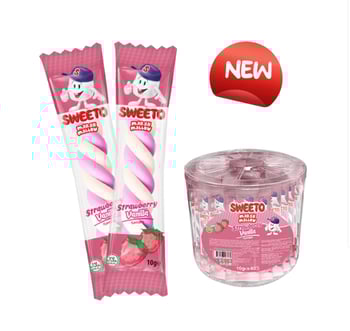 Sweeto Marshmallow Twister Çilek Vanilya 10g