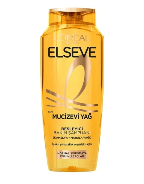 L'oreal Paris Elseve Mucizevi Yağ Besleyici Bakım Şampuanı 300 Ml