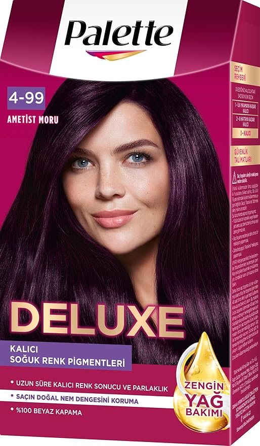 Palette Deluxe 4/99 Patlıcan Moru Saç Boyası