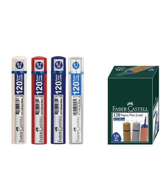 Faber Castell 60mm 120 Li Min Versatil Kalem Ucu 12 Li Paket 05-07