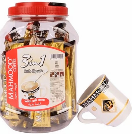 Mahmood Coffee 3ü1 Arada 42 li Fincan Hediyeli