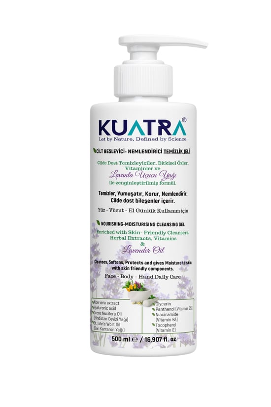 Kuatra Nemlendirici Besleyici Temizlik Jeli 500ml