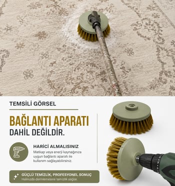 Yuvarlak Halı Fırçası