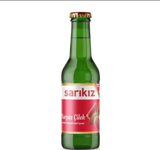 Sarıkız Karpuz Çilekli Soda 200 Ml