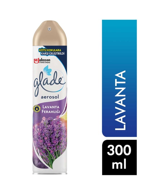 Glade Oda Kokusu Aerosol Sprey 300 Ml Lavanta Ferahlığı