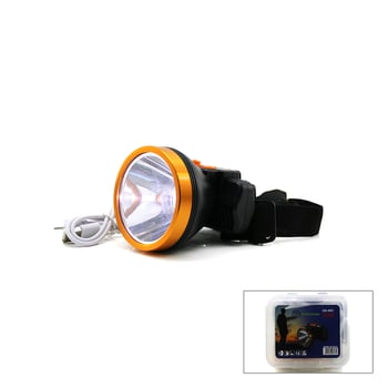 Gold Kama Gk-985 ( Şarjlı ) ( 30w ) Kafa Lambası Fener ( Usb & Type-c ) ( Kademe Işıklı )