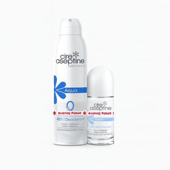Cıre Aseptine Set Aqua Deo + Fresh Roll-on