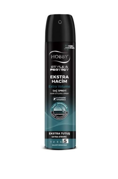 Hobby Saç Spreyi Extra Hacim Veren Güçlü Tutuş 250 Ml