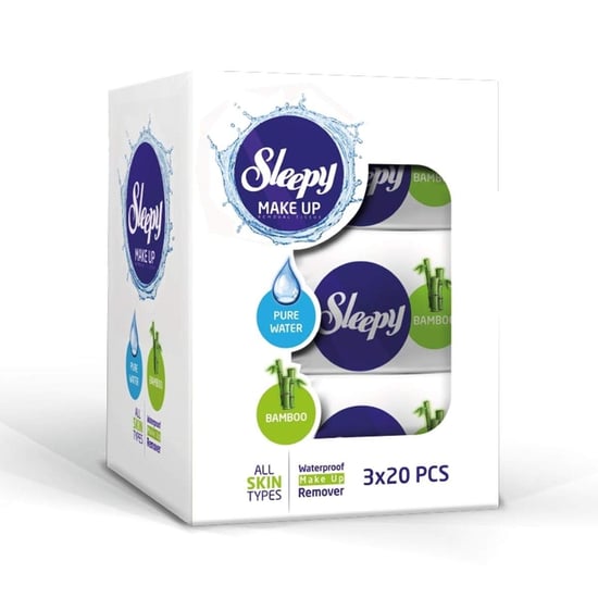 Makyaj Temizleme Mendili Sleepy 3x20'li Bamboo