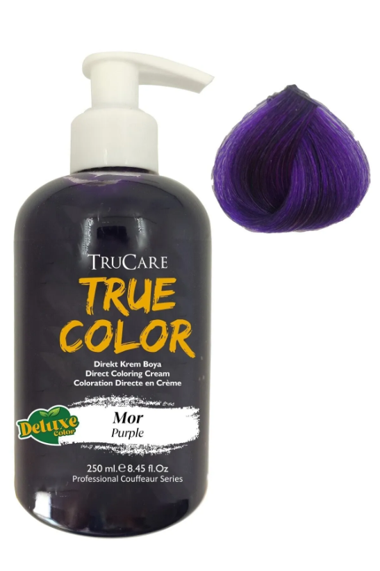 Trucare Truecolor Renkli Saç Boyası Mor 250 Ml
