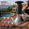 Bantix ( 40mmx4mt ) Alüminyum Folyo Soba Bantı ( Bandı )