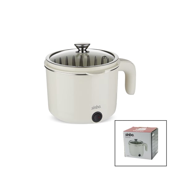Sinbo Sco-5063 ( Elektrikli ) ( Çok Fonksiyonlu ) Pişirici ( Paslanmaz Çelik ) Tencere ( 800ml )