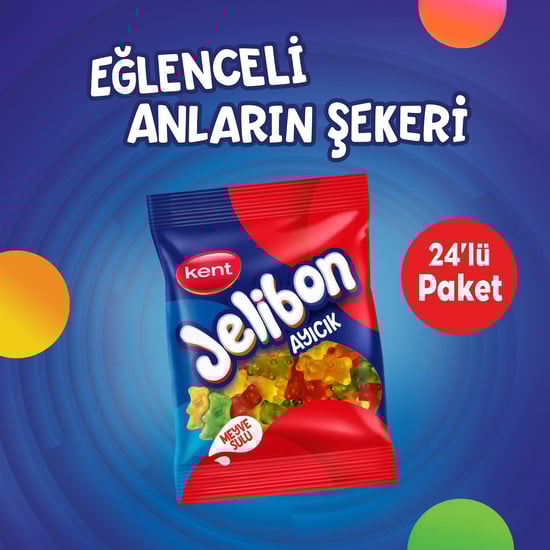 Jelibon Ayıcık Meyve Sulu Şekerleme 80 Gr