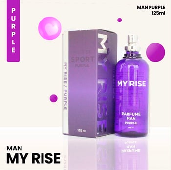 My Rise Mor Edt 125 Ml Erkek Parfümü