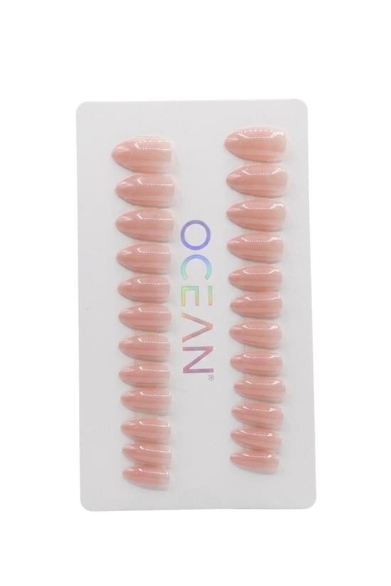 Ocean Profesyonel Takma Tırnak Seti Glazed Dark Pink Ebay-206