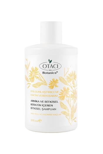 Otacı Botanics+ Arnika ve Bitkisel Keratin İçeren 375 Ml Dolgunluk ve Hacim Veren Şampuan