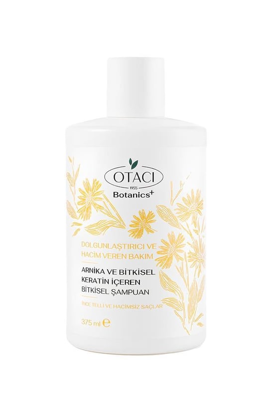 Otacı Botanics+ Arnika ve Bitkisel Keratin İçeren 375 Ml Dolgunluk ve Hacim Veren Şampuan
