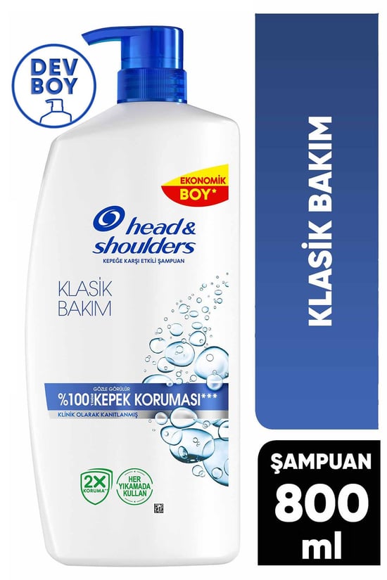 Head&shoulders Klasik Bakım Şampuan 800 Ml