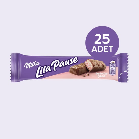 Milka Lilapause 34gr - 25 Adet