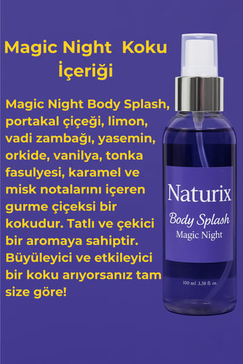 Naturix Magic Night  Vücut Spreyi 100 Ml