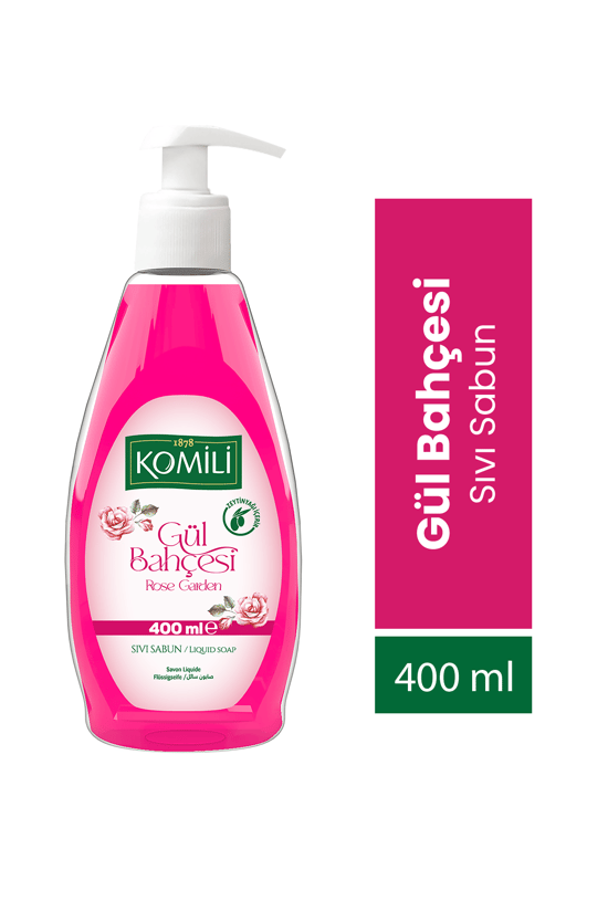 Komili Gül Bahçesi Sıvı Sabun - 400 Ml