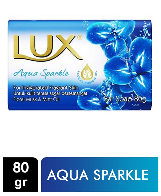 Lux Sabun 80 Gr Aqua Sparkle