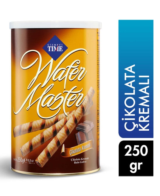 Çizmeci Time Gofret 250 G Wafer Master Çikolata Kremalı