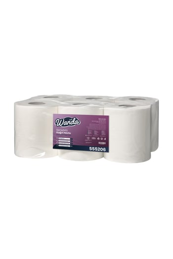 Sensörlü / Hareketli Kağıt Havlu 6'lı Paket 2,5 Kg - 2 Katlı, 21cm Yaprak Eni