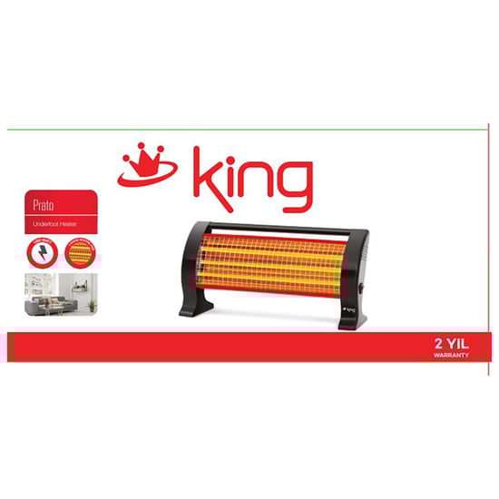 King Prato Ayak Altı Isıtıcı KI6273 – 1200 W