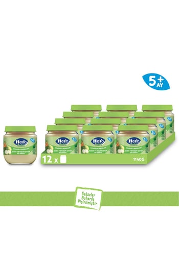 Hero Baby Anadolu Sebzeleri Kavanoz Mama 120g X12