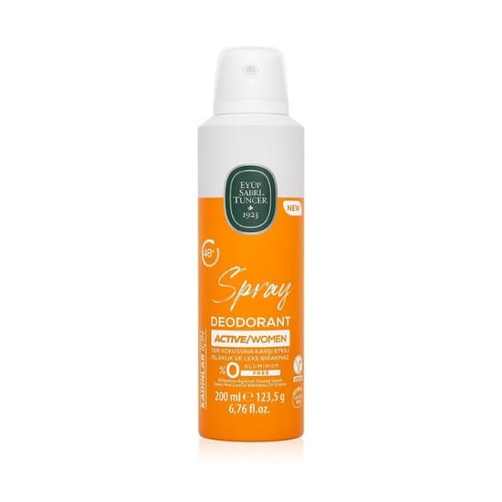 Eyüp Sabri Tuncer Active - Kadın Sprey Deodorant 200 Ml