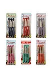 Atalante 6'lı Meyve Bıçak-farklı Renklerde