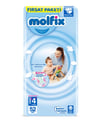 Molfix Bebek Bezi Fırsat Paketi No:4+ 52'li Maxi Plus
