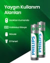 Philips 950 Mah Şarj Edilebilir Aaa Ince Kalem Pil 2'li Blister