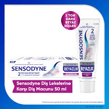 Sensodyne Klinik Beyazlık Çay, Kahve ve Tütün Lekelerine Karşı Diş Macunu 50ml