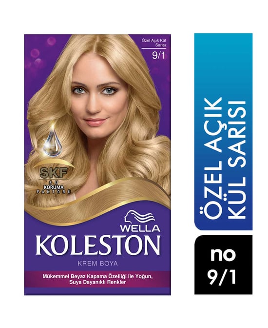 Koleston Saç Boyası 9/1 Özel Açık Kül Sarısı