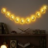 BUFFER® 10 Adet Sarkıtlı Ramazan Hilal Üstü Cami Temalı LED Işık – Pilli 2 Metre Ramazan Süsü, İslam
