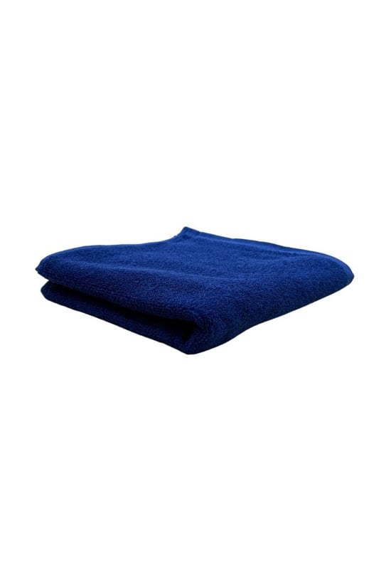 Kuaförler için Yüksek Emici A Kalite Baş Havlusu 90x50 Cm Mavi