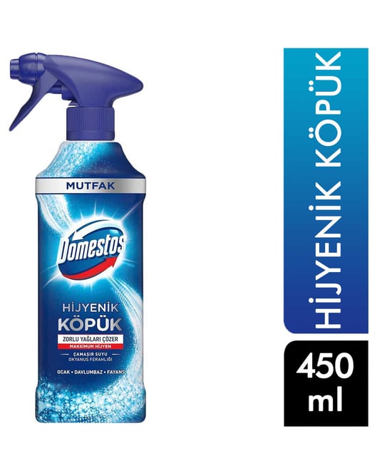 Domestos Sprey 450 Ml Hijyenik Köpük Mutfak Temizleyici