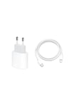 Adeyo Store İphone Uyumlu 20w Hızlı Şarj Adaptörü + Lightning Kablo (tüm Modeller)