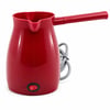 Awox Caffeen ( Kırmızı ) Elektrikli Cezve ( Türk Kahvesi ) Makinesi ( Plastik ) ( Çift Ağız ) ( 0.4lt & 5 Fincan ) ( 1000w )