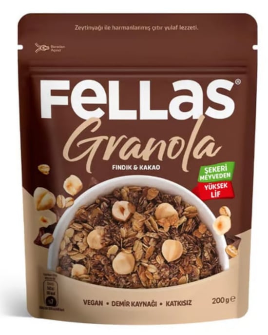 Fellas Granola - Fındık & Kakao 200g