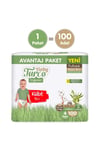 Baby Turco Doğadan Avantaj Paketi Pofuduk Külot Bez 4 Numara Maxi 100 Adet