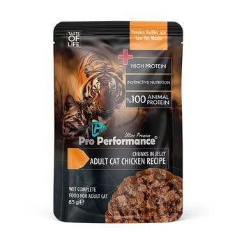 Properformance Yetişkin Kedi Tavuklu Parçalı 85 Gr*24
