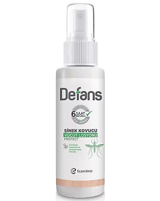 Defans Sinek Kovucu Vücut Losyonu 50 Ml